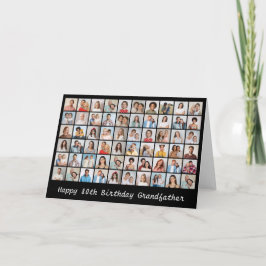 60 FotoCollage Fügen Sie einen beliebigen Namen un Karte