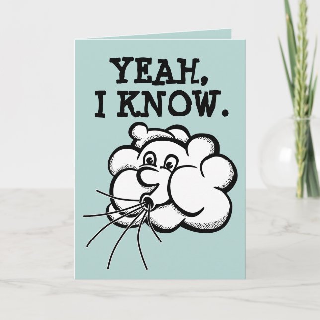 60. GEBURTSTAG, 60 BLOWS FUNNY CARDS KARTE (Vorderseite)