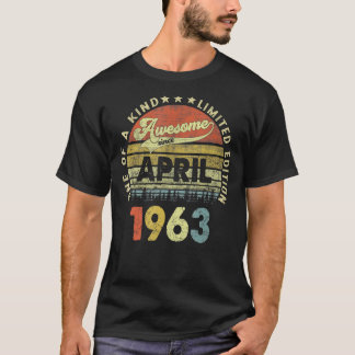 60. Geburtstag 60 Jahre alt Phantastisch seit 19. T-Shirt