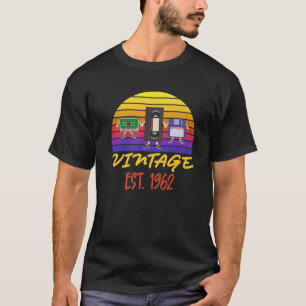 60. Geburtstag Alte Schallplattenspieler T-Shirts 