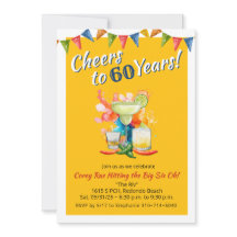 60. Geburtstag Cheers to 60 Years Mexican Fiesta