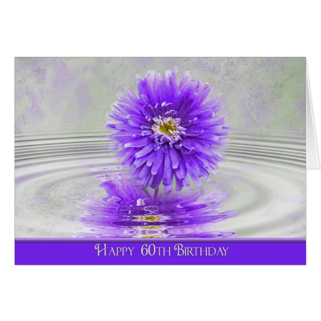 60. Geburtstag Dahlia (Vorderseite (Horizontal))