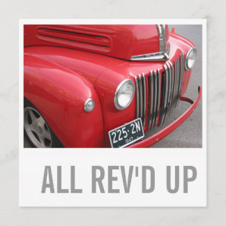 60. Geburtstag Einladungen Lover Lover Rev'd Up