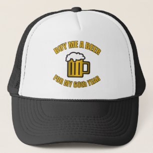 60. Geburtstag Funny Beer Truckerkappe