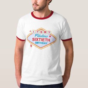 60. Geburtstag Las Vegass T-Shirt