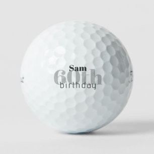 60. Geburtstag Personalisiert Titleist Pro V1 Golfball
