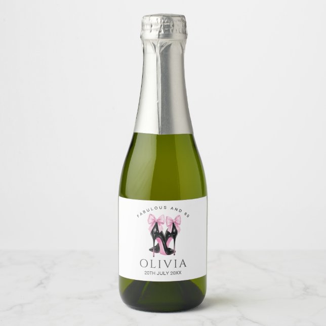60. Geburtstag Personalisiertes Gastgeschenk (Vorderseite)