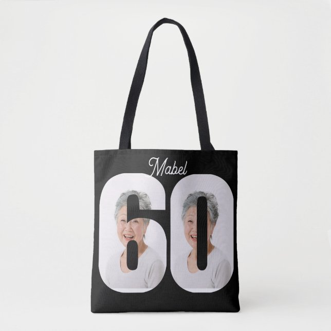 60. Geburtstag Tasche (Vorderseite)