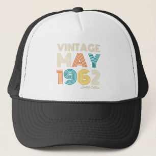 60. Geburtstag Vintag Mai 1962 Truckerkappe