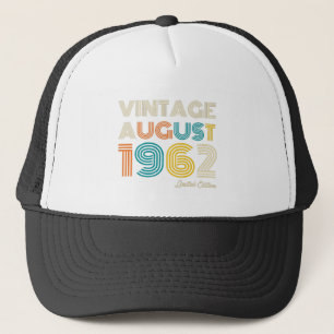 60. Geburtstag Vintager August 1972 Limited Editio Truckerkappe