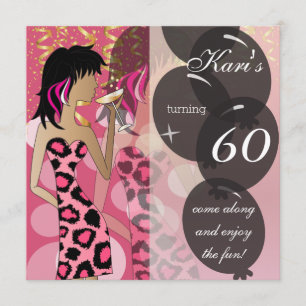 60. Geburtstags-Bash-Party   Vorlage   DIY