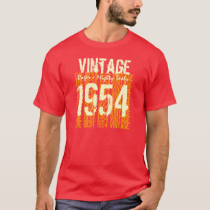 60. Geburtstags-Geschenk 1954 Vintage mächtige T-Shirt