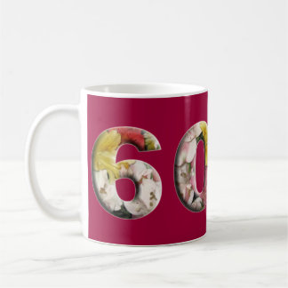 60. Geburtstagsfeier 60 Jahre Meilenstein-Tasse Kaffeetasse