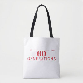 60 Generations of Grit & Grace Tasche