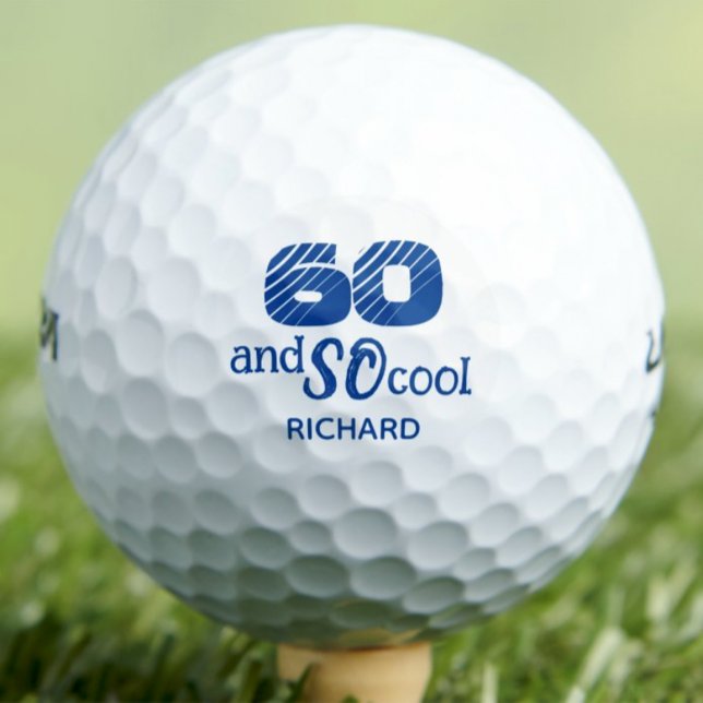 60. Geschenk für Vater im Jura - So Cooles Design Golfball (Von Creator hochgeladen)