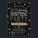 60. Glitzer Confetti Überraschung Party Einladung<br><div class="desc">Diese schicke und stilvolle 60. Geburtstag Überraschung Party Einladung bietet ein elegantes Imitat Rose Gold Glitzer Confetti Thema mit modernen Typografie. Anpassen der Hintergrundfarbe an die Farbe des Ereignisdesigns. Wählen Sie für eine noch unvergesslichere Einladung eine die Form, ein strukturiertes Papier oder ein doppeltes dickes Papier aus. Für ein individuelles...</div>
