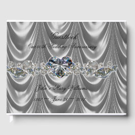 60. Hochzeitstag Diamantherz Gästebuch