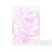 60. Hochzeitstag Mama & Vater Lila Rose
