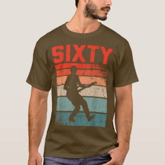 60 Jahre alt60. Geburtstag Man Gitarre Spieler Gui T-Shirt