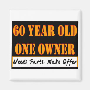 60 Jahre alt, ein Eigentümer - benötigt Teile, Ang Magnet