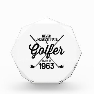 60 Jahre alter Golfer Golfing 1963 Golfer's 60. Fotoblock
