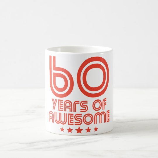 60 Jahre des fantastischen 60. Geburtstages Kaffeetasse