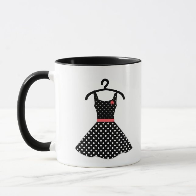 60 Jahre, Kleid Tasse (Links)