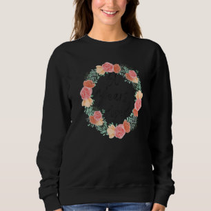 60 Jahre Liebe Männer Frauen 60 Jahre alt Florals Sweatshirt