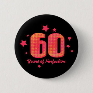 60 Jahre Perfektion Button