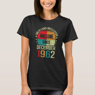 60 Jahre Phantastisch Seit Dezember 1962 Vintag 60 T-Shirt