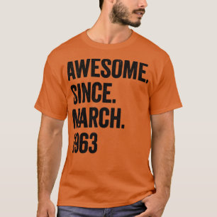 60 Jahre Phantastisch seit März 1963 60. Geburtsta T-Shirt