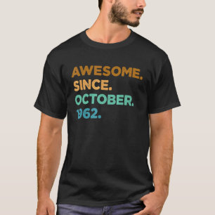 60 Jahre Phantastisch seit Oktober 1962 60. Geburt T-Shirt