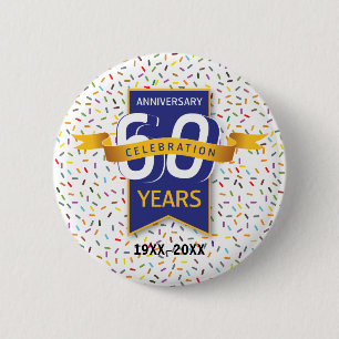 60. JAHRESdesign Button