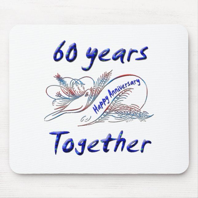 60. Jahrestag Mousepad (Vorne)