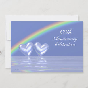 60. Jubiläum Diamond Hearts Einladung