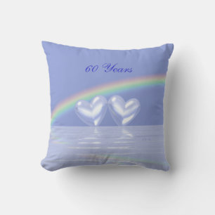 60. Jubiläum Diamond Hearts Kissen