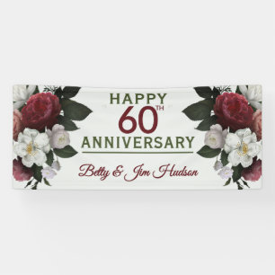 60. Jubiläum Party Hanging Banner