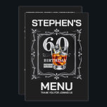60. Menü Einladung<br><div class="desc">Whiskey tummeln</div>