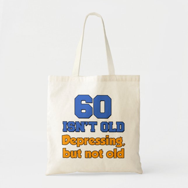 60 nicht ist alte Taschen-Tasche Tragetasche (Vorne)