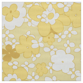 60 pastellgelbe Blumenstoffe Stoff