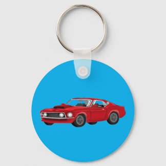 60´s muscle car schlüsselanhänger