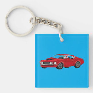 60´s muscle car schlüsselanhänger