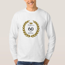 60 So, was Funny Laurel Wreath Crown 60. Geburtsta