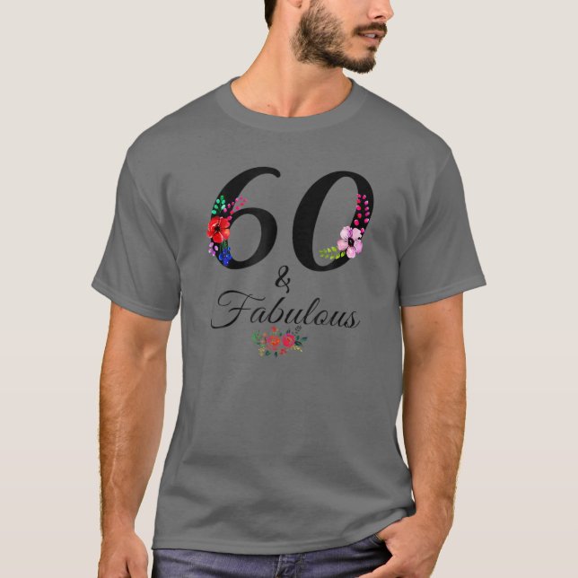 60 T-Shirt (Vorderseite)