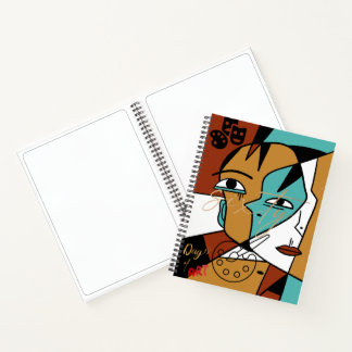 60-Tage-Kunst-Challenge Picasso-inspirierte Skizze Notizbuch