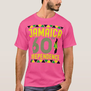 60. Unabhängigkeitstag in Jamaika 1962 2022 stolz  T-Shirt