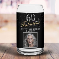 60 und fabelhafte Elegant Black Foto 60. Geburtsta