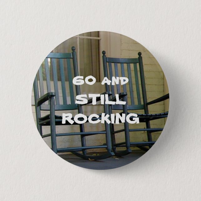 60 UND NOCH ROCKING-Taste Button (Vorderseite)