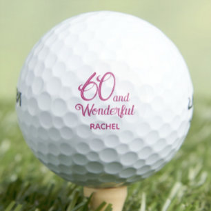 60 und Wunderbares Geschenk für Stepama - elegant Golfball