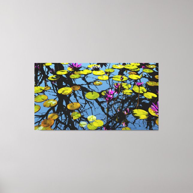 60"x40" Leinwand mit "Calm Waters"-Image (Vorderseite)